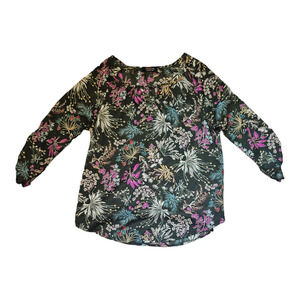 Renee C Medium Sheer Long Sleeve Shirt